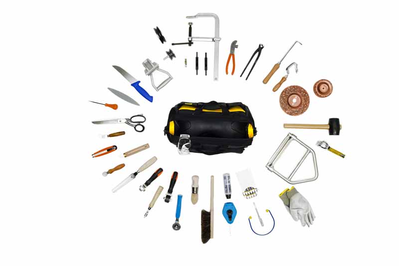 Tools for rubber conveyor belts